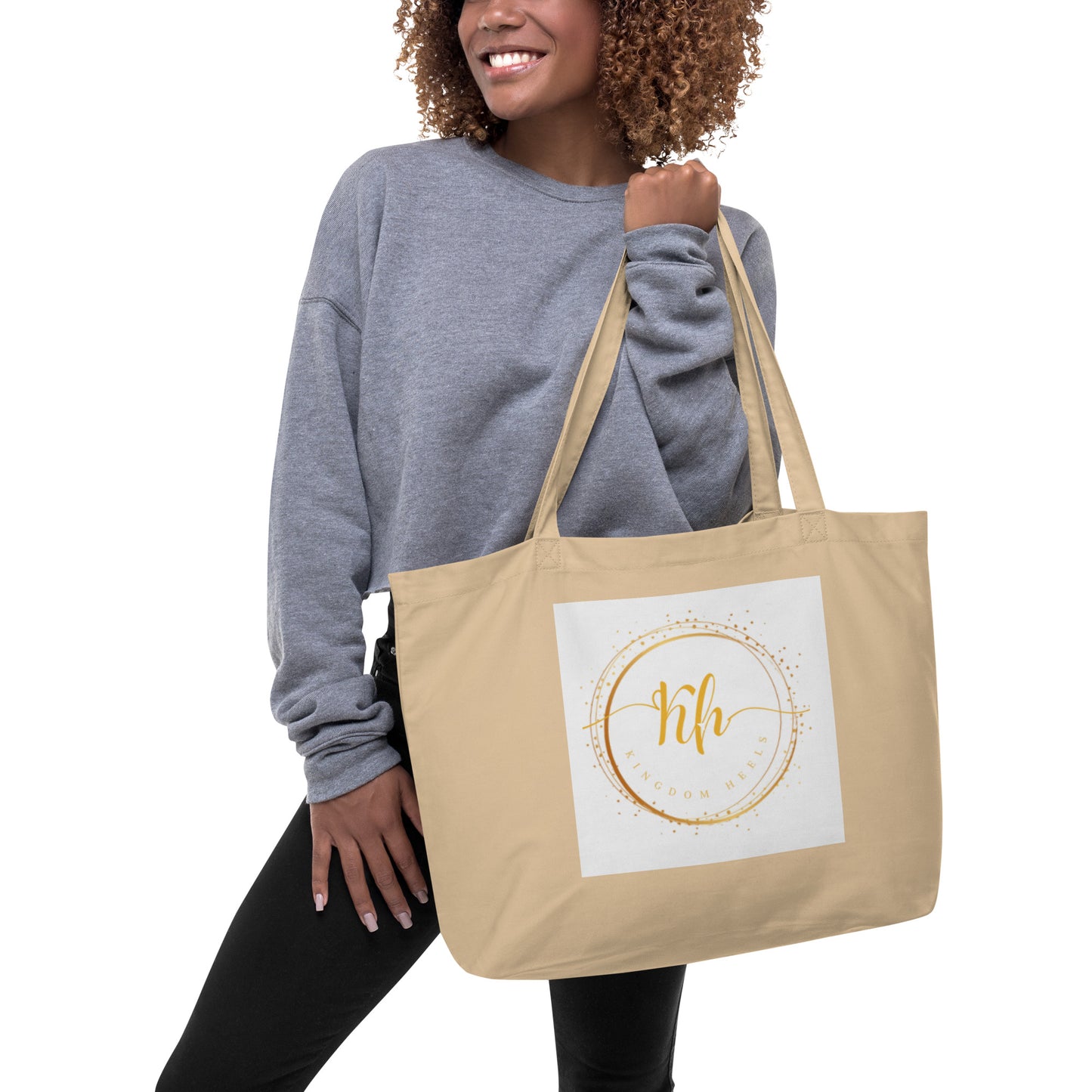 Kingdom Heels organic tote bag